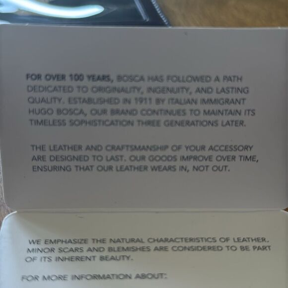 NEW. Bosca Old Leather Weekend Wallet - Picture 5 of 7